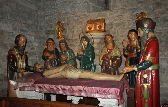 santa_anna1_ conjunto escultórico en la capilla del Santa Sepulcro